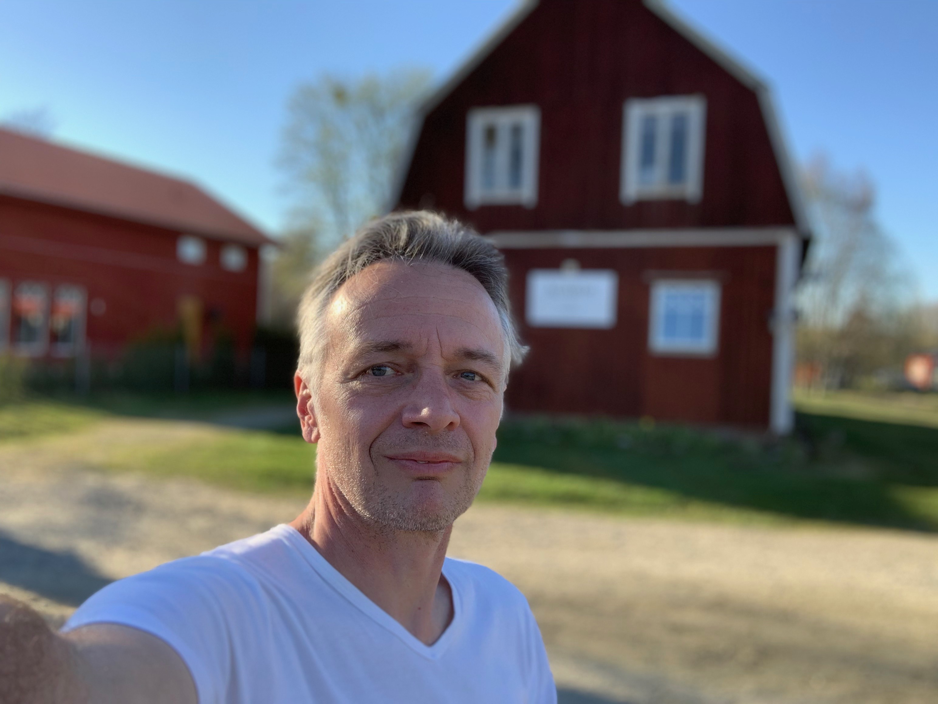 Selfi Stephan Beckmann in Schweden