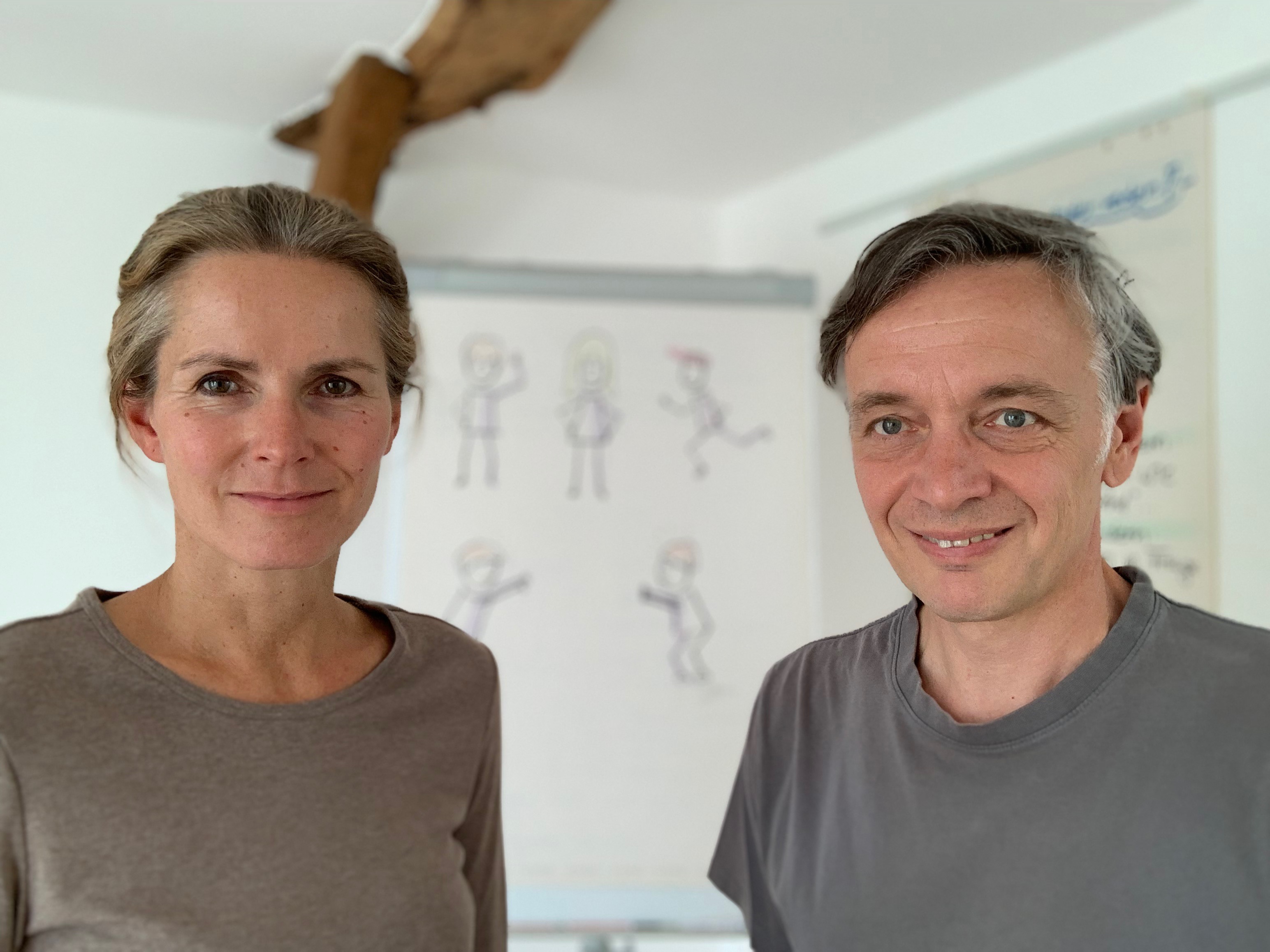 Christine und Stephan beruflich